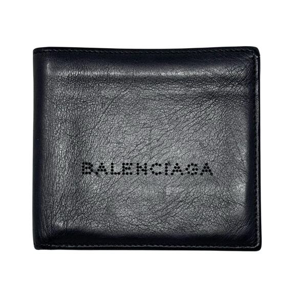 Balenciaga Logo Bifold Wallet - Picture 1 of 11